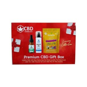 Hempthy CBD Embrace Premium CBD Gift Box - Christmas