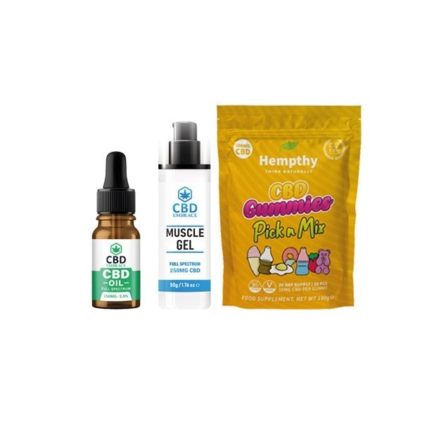 Hempthy CBD Embrace Premium CBD Gift Box - Christmas - Image 2