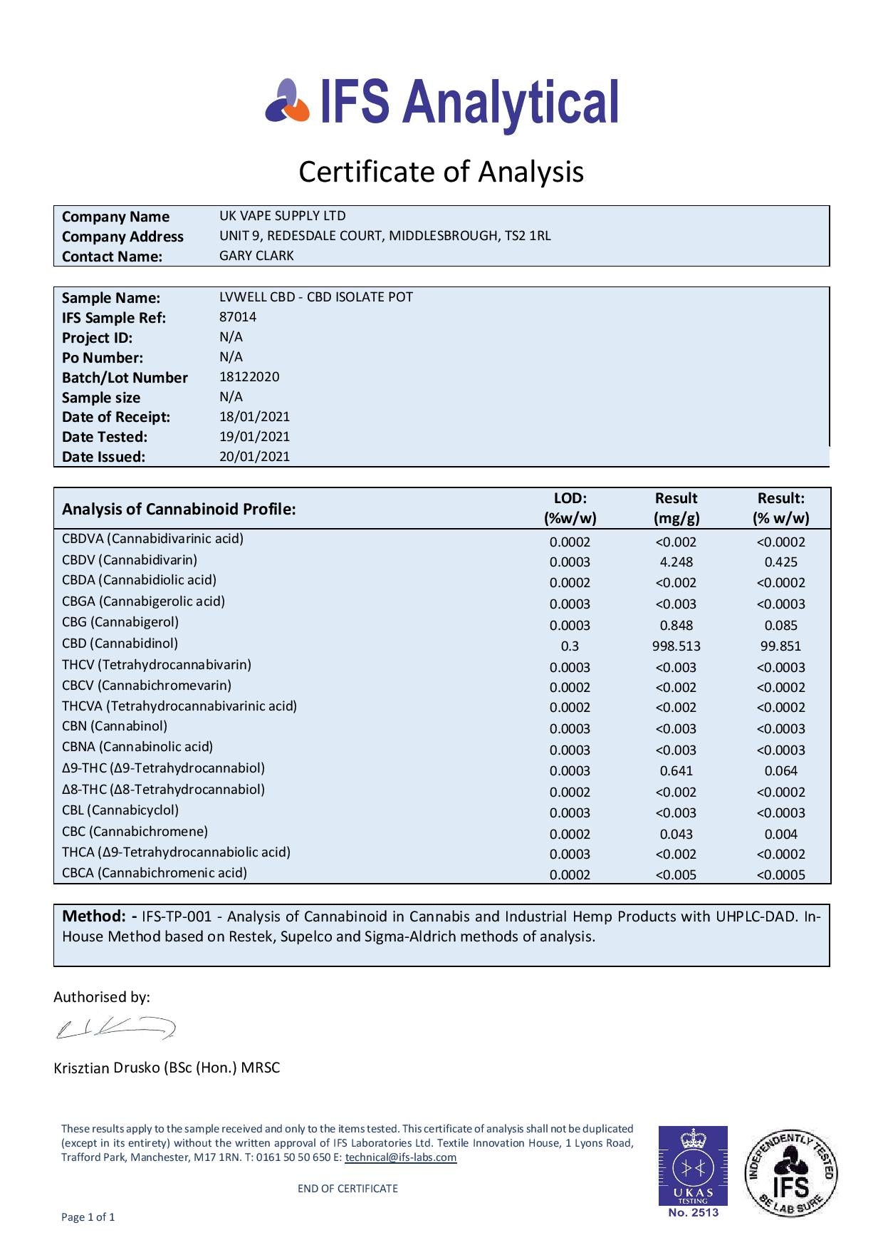 LVWell CBD 500mg CBD Bath Bomb - Lemongrass and Mandarin - Fresh - Image 2