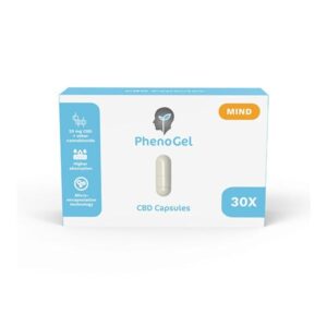 PhenoGel By PhenoLife Mind 600mg CBD Capsules - 30 Caps