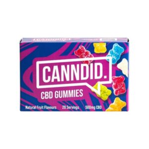 Canndid 500mg CBD Gummies - 20 Pieces (BUY 1 GET 1 FREE)