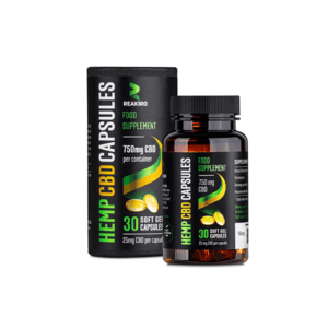 Reakiro 750mg Full Spectrum CBD Soft Gel Capsules - 30 Caps