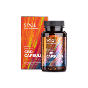 SOOL 450mg broad Spectrum Soft Gel CBD Capsules - 30 Caps