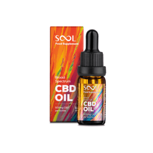 SOOL 500mg Broad Spectrum 5% CBD Oil 10ml