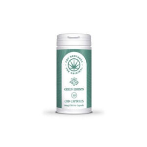 CBD Brothers Green Edition 420mg CBD-CBDA Vegan Capsules - 30 Caps