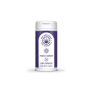CBD Brothers Purple Edition 240mg CBD-CBDA Vegan Capsules - 30 Caps