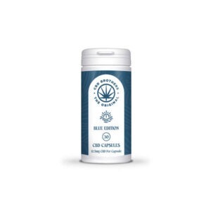 CBD Brothers Blue Edition 375mg CBD-CBDA Vegan Capsules - 30 Caps