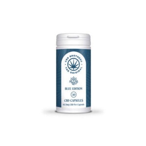 CBD Brothers Blue Edition 1875mg CBD-CBDA Vegan Capsules - 30 Caps