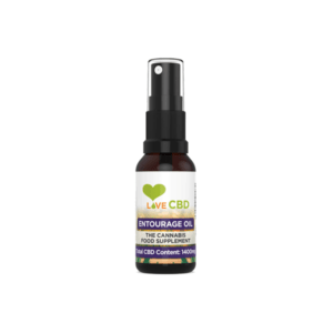 Love CBD 1400mg Entourage CBD Oil Spray - 20ml