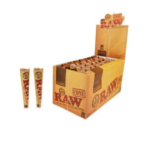 6 x 32 RAW Classic Natural 1 Pre-Rolled Cones