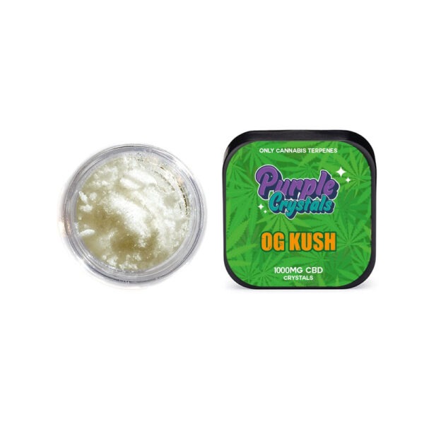 Purple Crystals by Purple Dank 1000mg CBD Crystals - OG Kush (BUY 1 GET 1 FREE) - Image 2