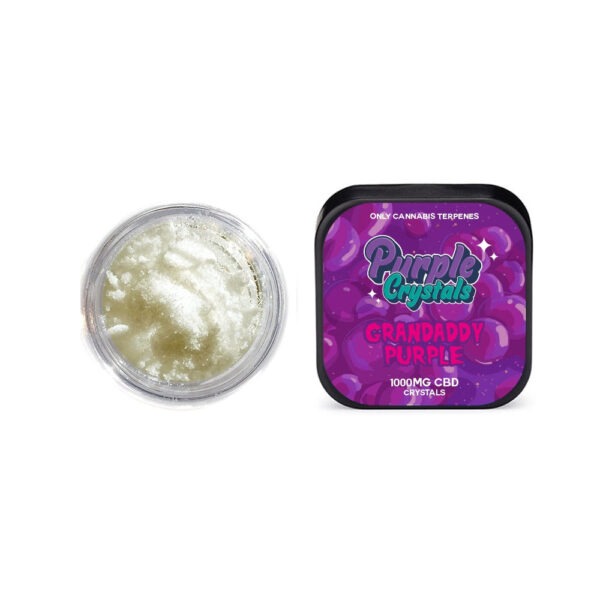 Purple Crystals by Purple Dank 1000mg CBD Crystals - Grand Daddy Purple (BUY 1 GET 1 FREE) - Image 3
