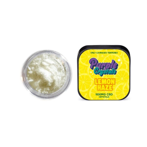 Purple Crystals by Purple Dank 1000mg CBD Crystals - Lemon Haze (BUY 1 GET 1 FREE) - Image 3