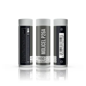 MOLICEL P26A 2600mAh 18650 Battery