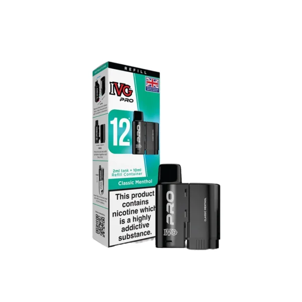 20mg I VG Pro 12 Refill Pod Pack 10000 Puffs - Image 21