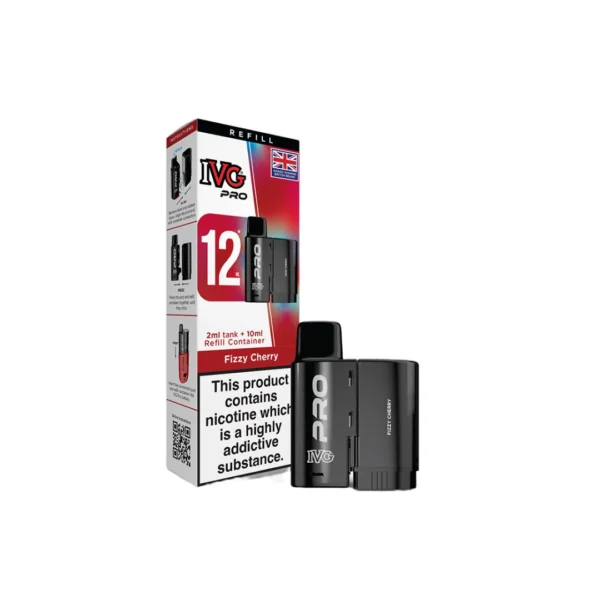 20mg I VG Pro 12 Refill Pod Pack 10000 Puffs - Image 4