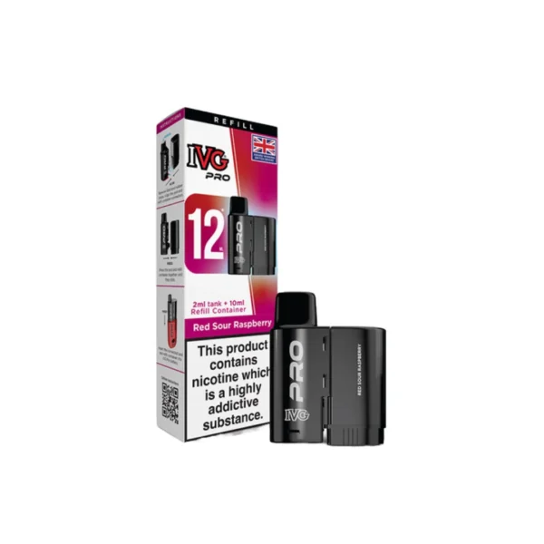 20mg I VG Pro 12 Refill Pod Pack 10000 Puffs - Image 9