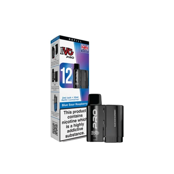 20mg I VG Pro 12 Refill Pod Pack 10000 Puffs - Image 11