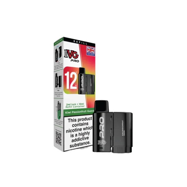 20mg I VG Pro 12 Refill Pod Pack 10000 Puffs - Image 26