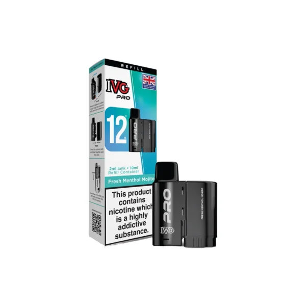 20mg I VG Pro 12 Refill Pod Pack 10000 Puffs - Image 28