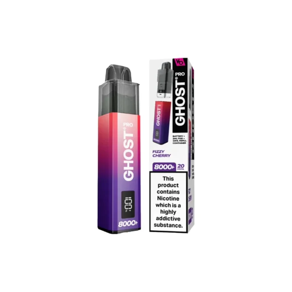 20mg Ghost Pro 8000+ By Vapes Bars Prefilled Pod Vape Kit - Image 13