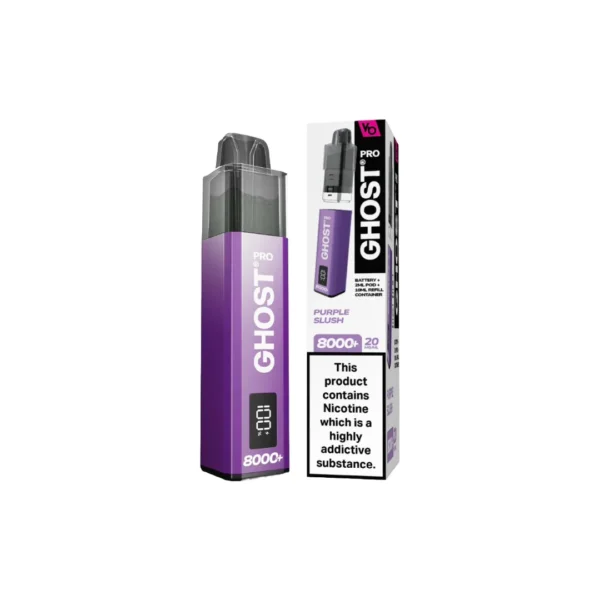 20mg Ghost Pro 8000+ By Vapes Bars Prefilled Pod Vape Kit - Image 21