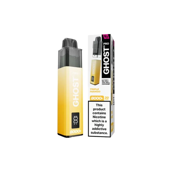 20mg Ghost Pro 8000+ By Vapes Bars Prefilled Pod Vape Kit - Image 27