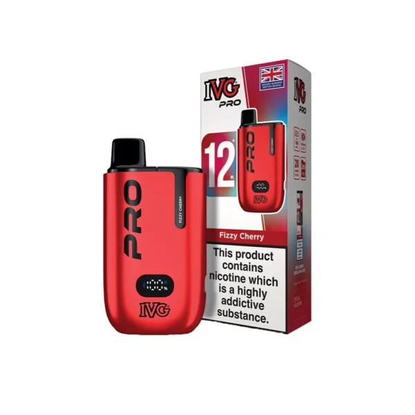 20mg I VG Pro 12 Prefilled Pod Vape Kit 10000 Puffs - Image 4