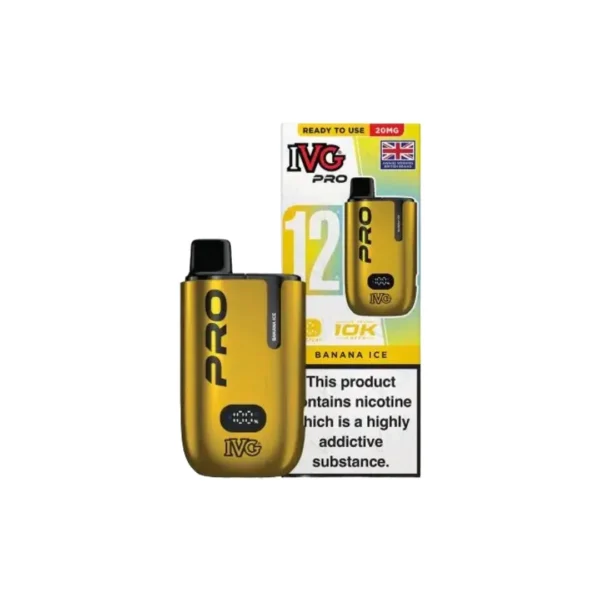 20mg I VG Pro 12 Prefilled Pod Vape Kit 10000 Puffs - Image 17