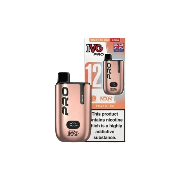 20mg I VG Pro 12 Prefilled Pod Vape Kit 10000 Puffs - Image 27