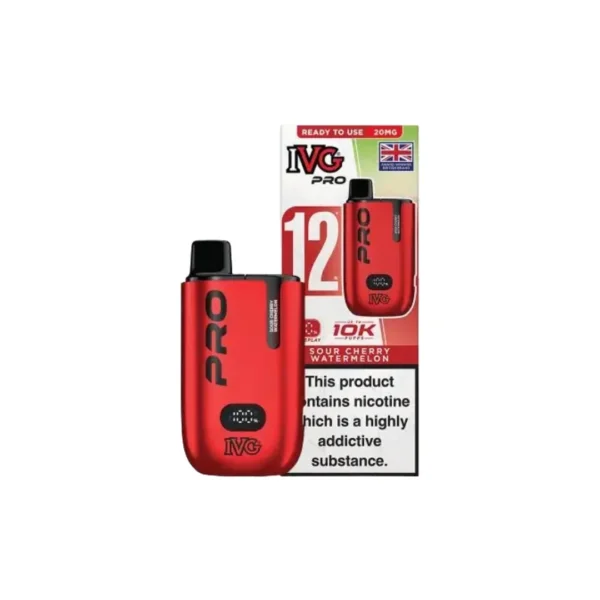20mg I VG Pro 12 Prefilled Pod Vape Kit 10000 Puffs - Image 29
