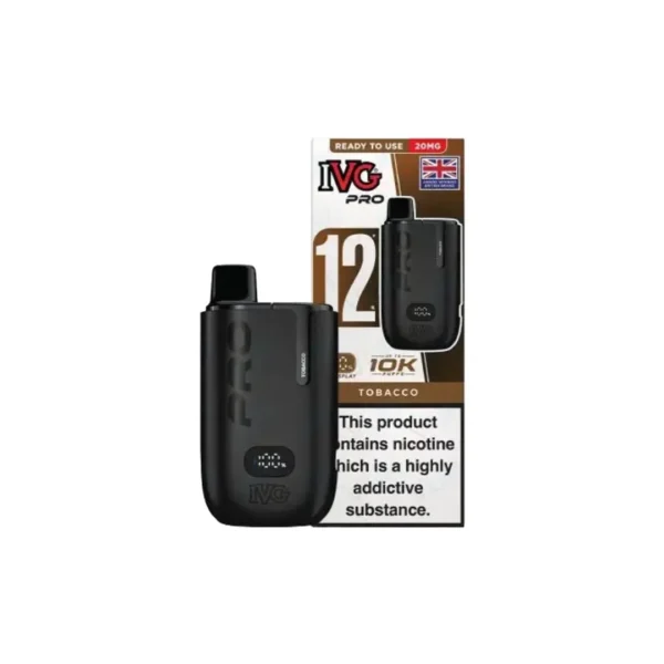 20mg I VG Pro 12 Prefilled Pod Vape Kit 10000 Puffs - Image 31