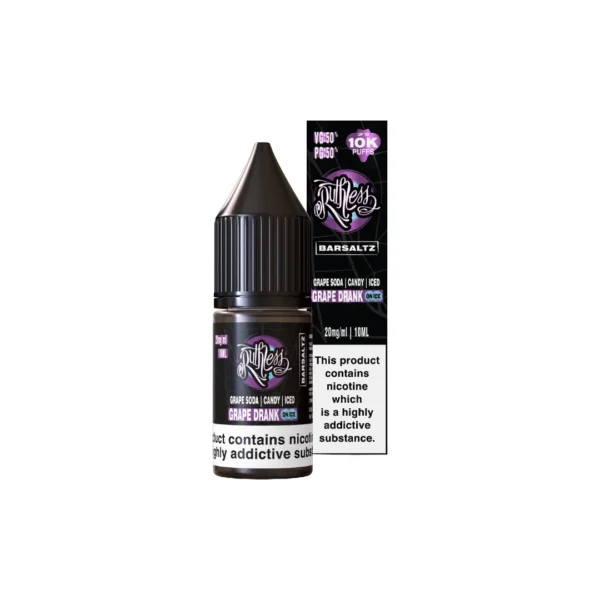10mg Ruthless Nic Salt 10ml (50VG/50PG) - Image 7