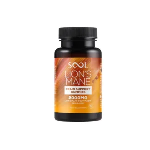 SOOL 2000mg Lion's Mane Brain Support Gummies - 60 Pieces