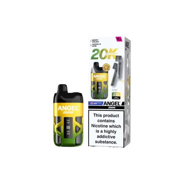 20mg Angel 20000 by Vapes Bars Duel Prefilled Pod Vape Kit 20000 Puffs - Image 17