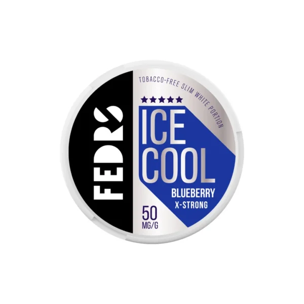 50mg FEDRS Ice Cool X-Strong Nicotine Pouch - 20 Pouches - Image 15