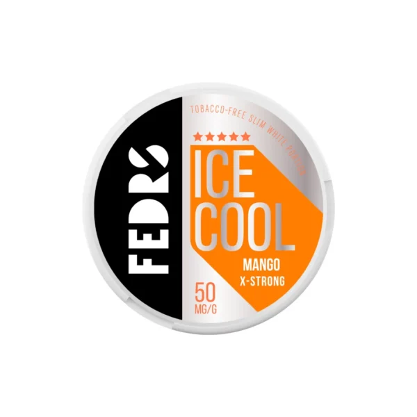 50mg FEDRS Ice Cool X-Strong Nicotine Pouch - 20 Pouches - Image 17