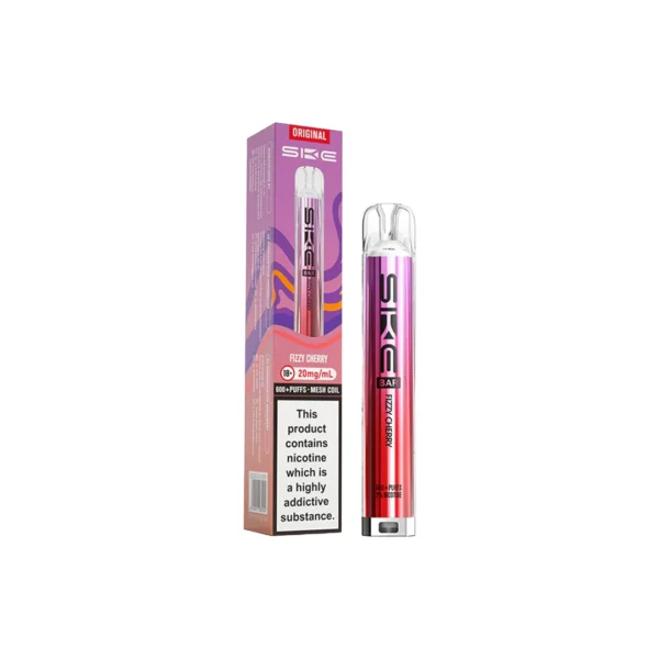 20mg SKE Bar 600 Rechargeable Prefilled Pod Vape Kit - Image 6