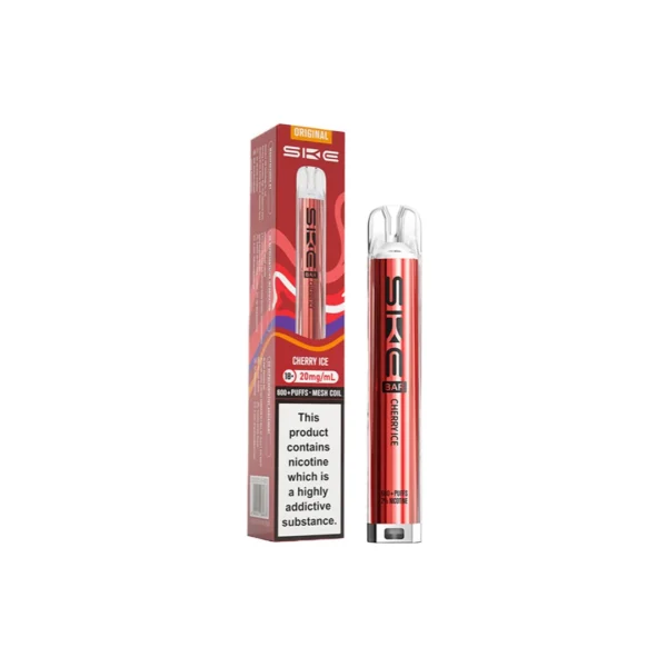 20mg SKE Bar 600 Rechargeable Prefilled Pod Vape Kit - Image 7