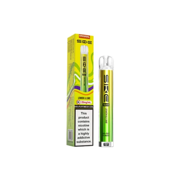 20mg SKE Bar 600 Rechargeable Prefilled Pod Vape Kit - Image 8