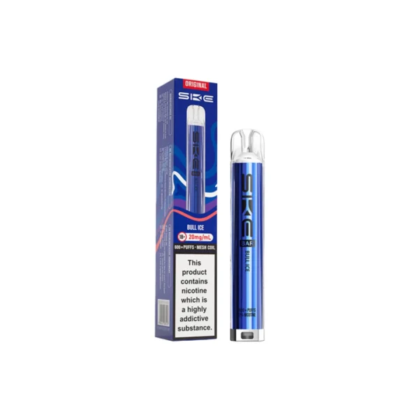 20mg SKE Bar 600 Rechargeable Prefilled Pod Vape Kit - Image 10