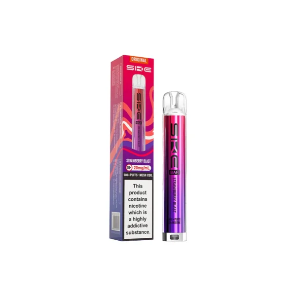 20mg SKE Bar 600 Rechargeable Prefilled Pod Vape Kit - Image 11