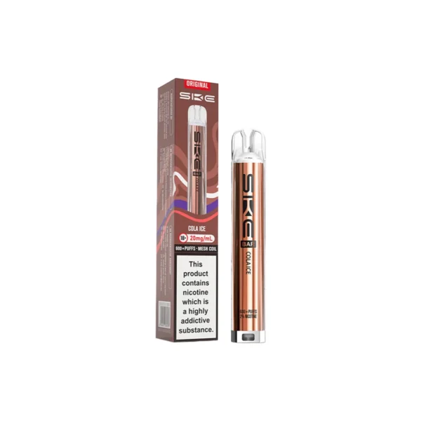 20mg SKE Bar 600 Rechargeable Prefilled Pod Vape Kit - Image 14
