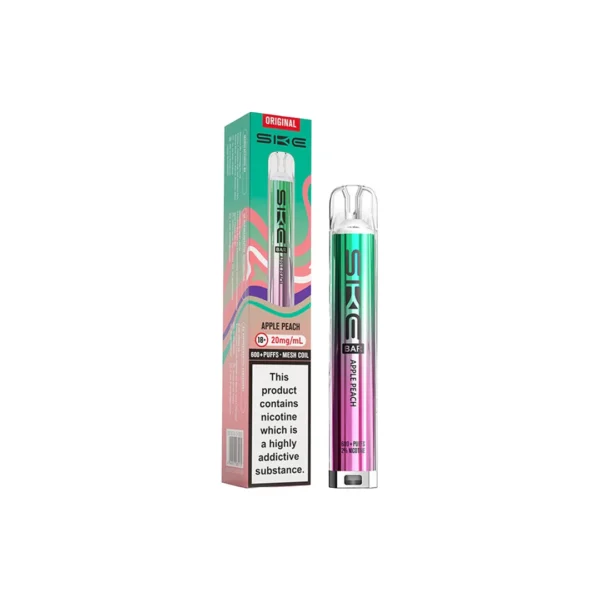 20mg SKE Bar 600 Rechargeable Prefilled Pod Vape Kit - Image 15