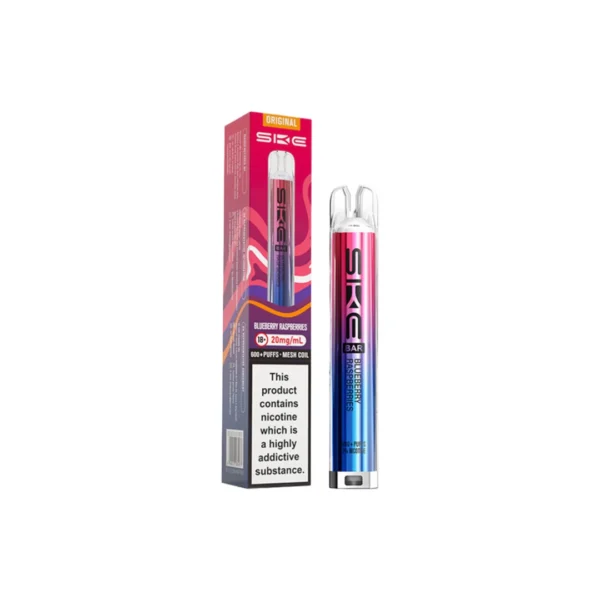 20mg SKE Bar 600 Rechargeable Prefilled Pod Vape Kit - Image 16