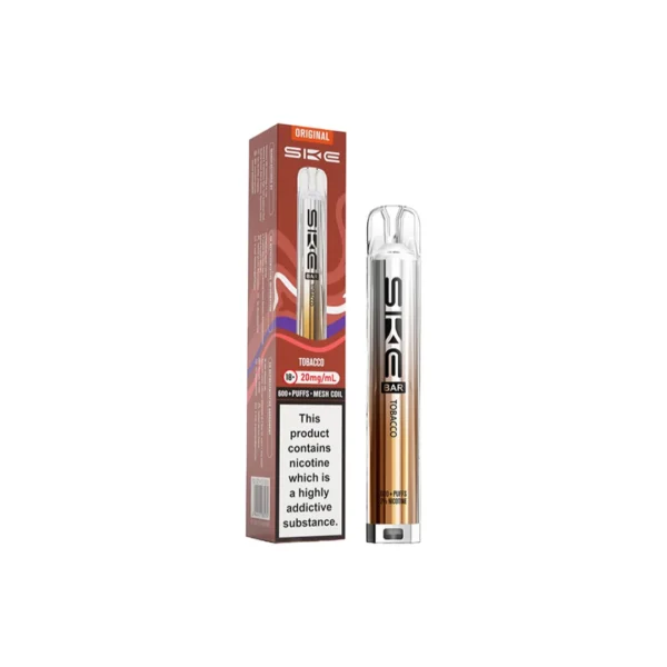 20mg SKE Bar 600 Rechargeable Prefilled Pod Vape Kit - Image 17