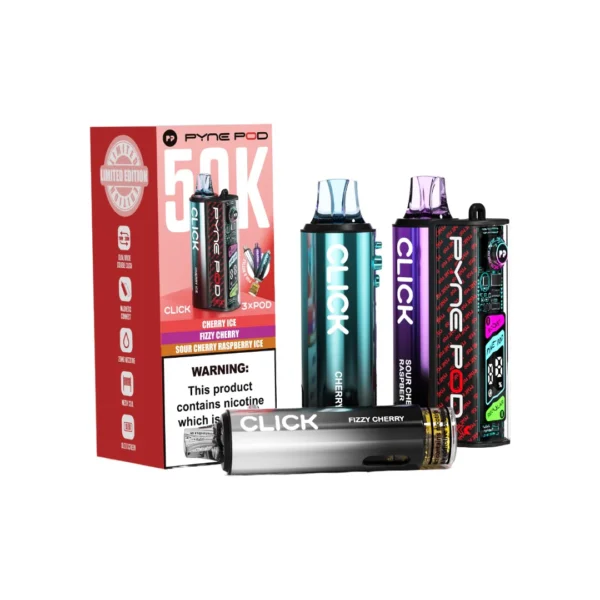 20mg Pyne Pod Click 50K Prefilled Pod Vape Kit - Image 3