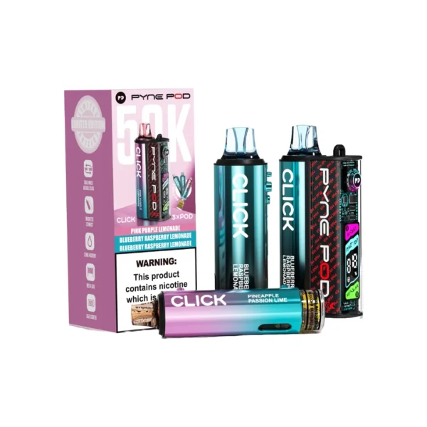 20mg Pyne Pod Click 50K Prefilled Pod Vape Kit - Image 7