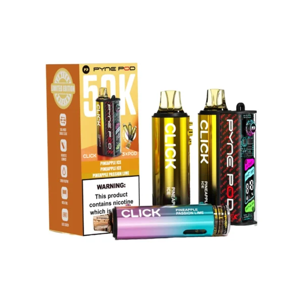 20mg Pyne Pod Click 50K Prefilled Pod Vape Kit - Image 10