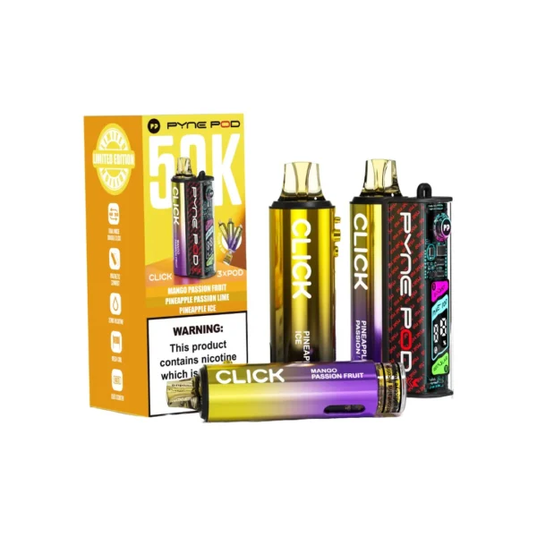 20mg Pyne Pod Click 50K Prefilled Pod Vape Kit - Image 15